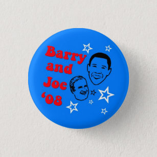 Barry and Joe '08 Button
