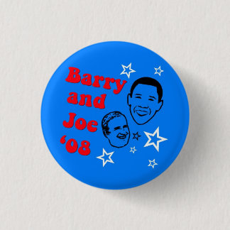 Barry and Joe '08 Button
