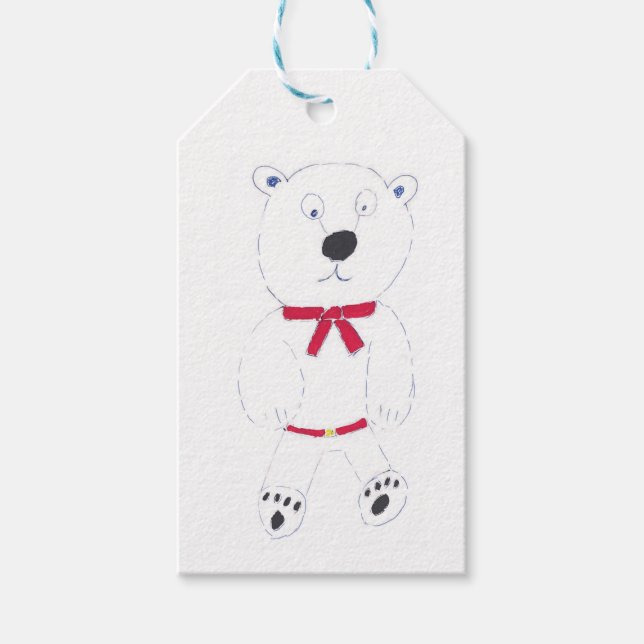 Barry Bear Gift Tags (Front)