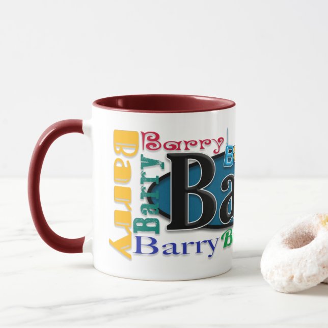 Barry Coffee Mug (With Donut)