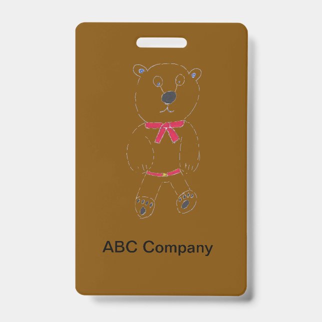 Barry I'd Badge (Front)