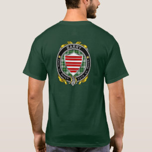 Barry Irish Shield Adult T-Shirt