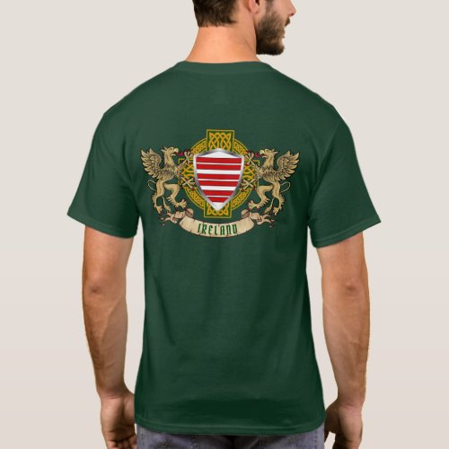 Barry Irish Shield  Griffins Personalized  T_Shirt