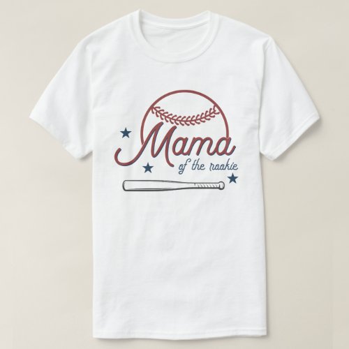 BARRY Mama of the Rookie Baseball Birthday T_Shirt