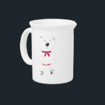 Barry Pitcher<br><div class="desc">Barry Bear cute doodle milk/cream pitcher</div>