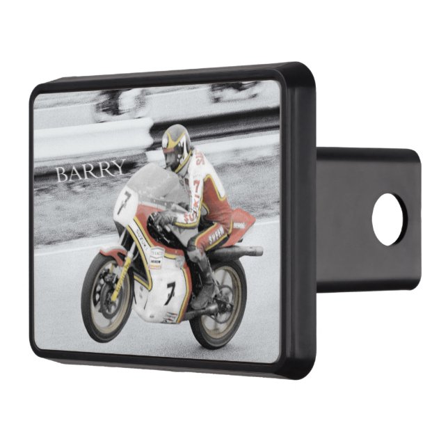 Barry Sheene 2, the hand tinted version. Hitch Cover (Left)