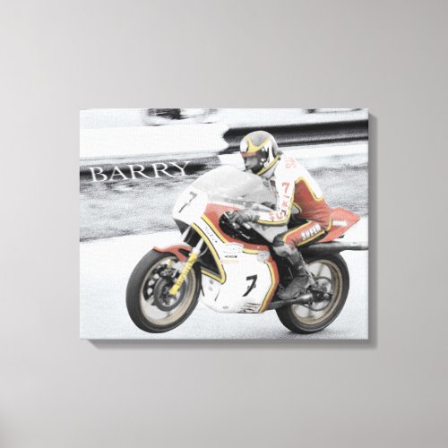 Barry Sheene Canvas Print