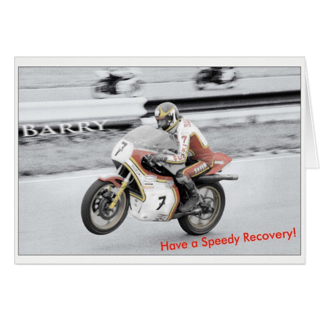 Barry Sheene Cards (Front Horizontal)