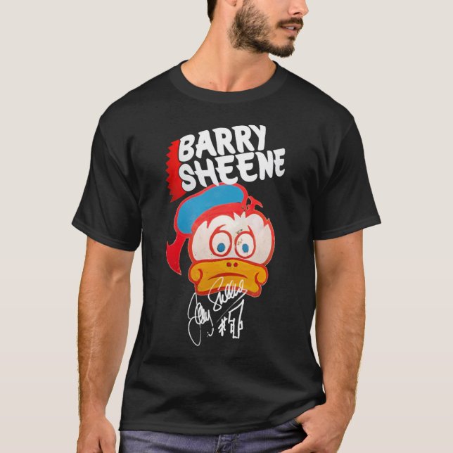 Barry Sheene Duck Helmet Design T-ShirtBarry Sheen T-Shirt (Front)