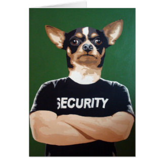 Barry the security guard cards