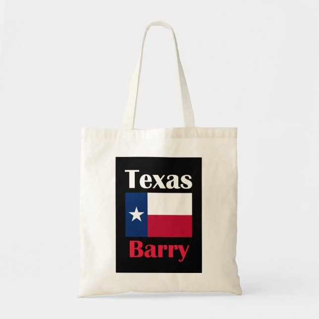 Barry TX Tote Bag (Front)