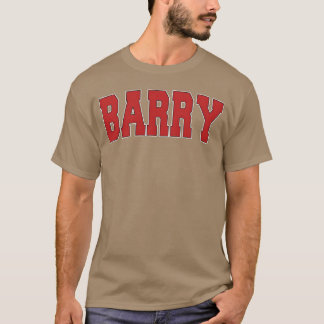 Barry United Kingdom Varsity Style Uk Sports frien T-Shirt