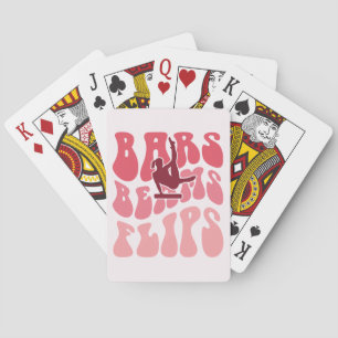 Bars, Beams, and Flips - Gymnastics Poker Cards