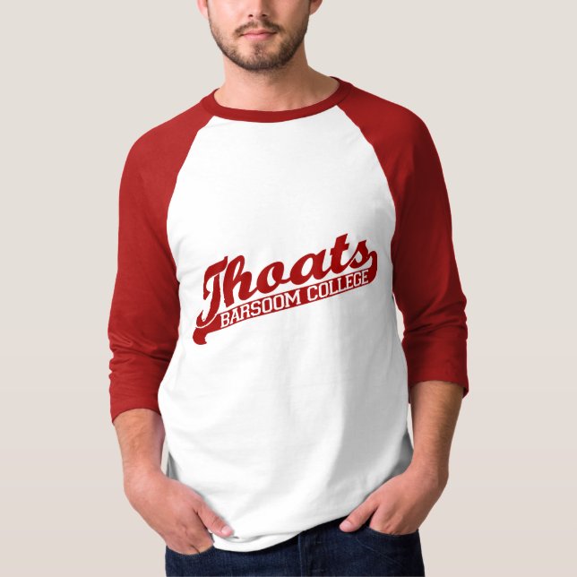 Barsoom College Thoats Carter Raglan T-Shirt (Front)