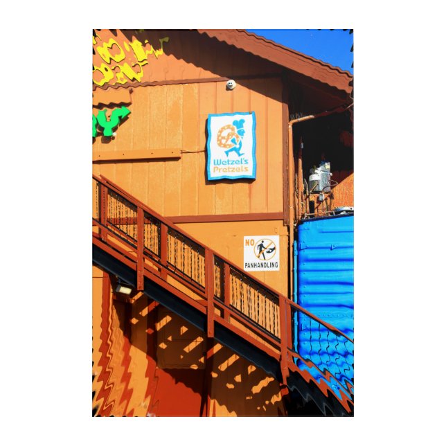 Barstow Station Acrylic Print (Front)