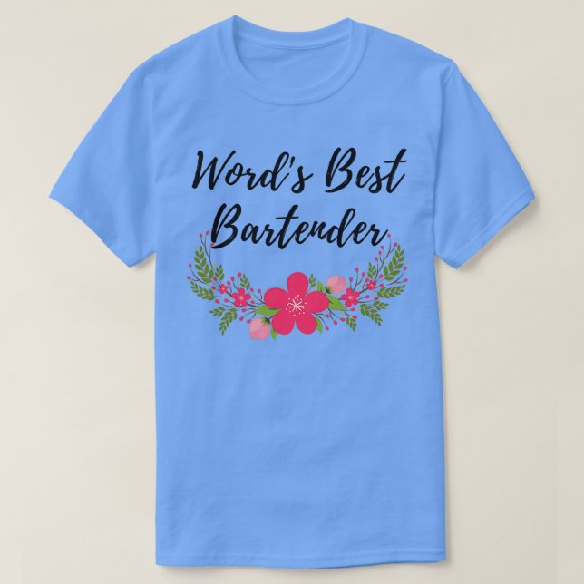 Bartender 21 T-Shirt (Design Front)