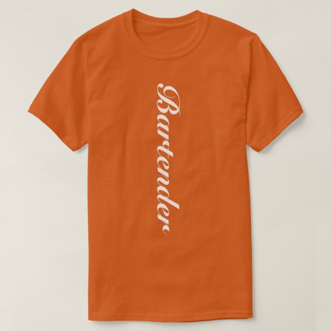 Bartender 2 T-Shirt (Design Front)