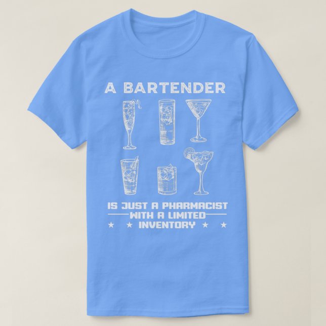 Bartender 36 T-Shirt (Design Front)
