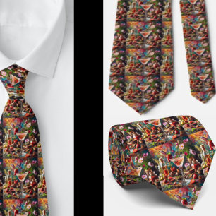 Bartender Alcoholic Cocktail Sophisticated Neck Ti Tie