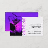 Bartender Business Card (Front/Back)