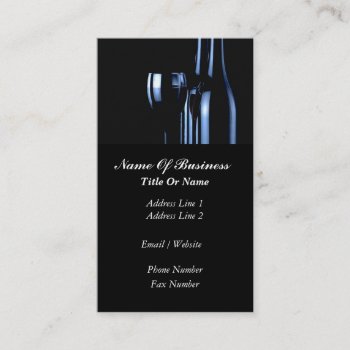 Bartender Business Card by sagart1952 at Zazzle