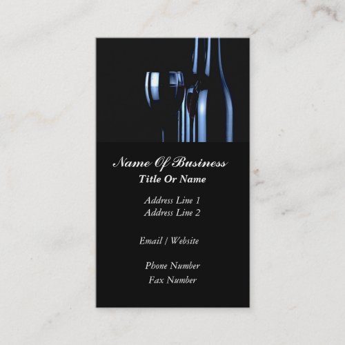 Bartender Business Card