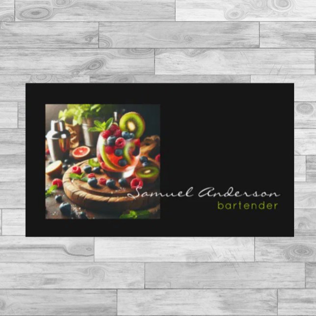 Bartender Business Cards (Creator Uploaded)