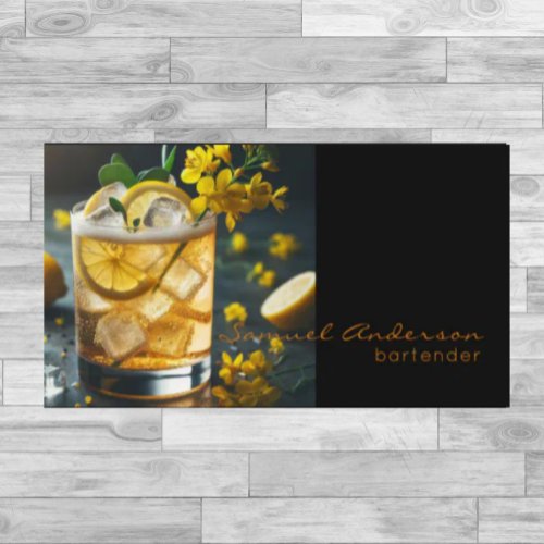 Bartender Business Cards