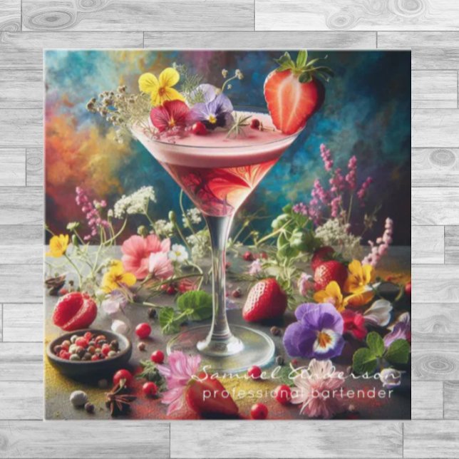 Bartender Business Cards (Creator Uploaded)