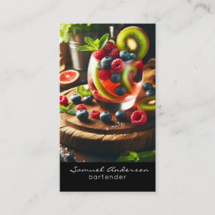 Bartender Business Cards