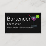 Bartender Business Cards at Zazzle