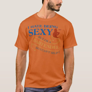 Bartender For Men Women Chef Barman Mixologist T-Shirt