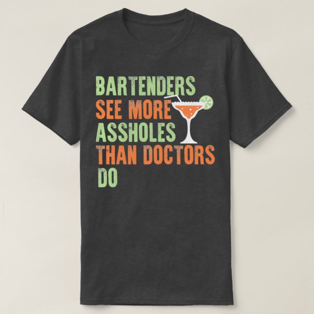 Bartender gift idea 4 T-Shirt (Design Front)