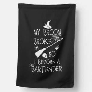 Bartender Halloween    House Flag