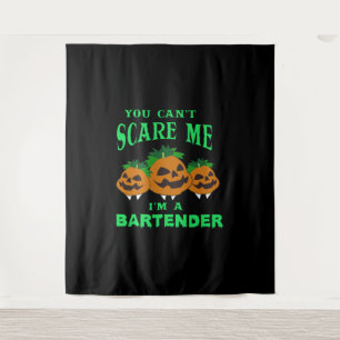 Bartender Halloween Tapestry
