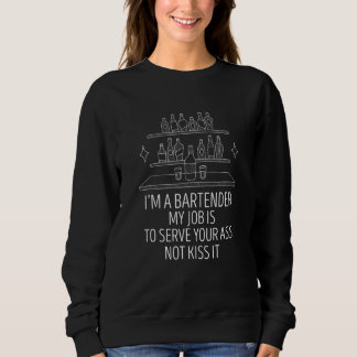 Bartender Job Intoxicologist Cocktails Mixologist Sweatshirt