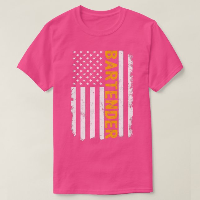 Bartender Job T-Shirt (Design Front)
