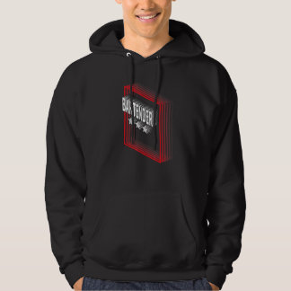 Bartender Job Title Appreciation Retro Hoodie