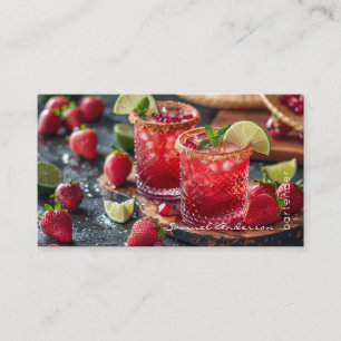 Bartender Mixologist Business Cards
