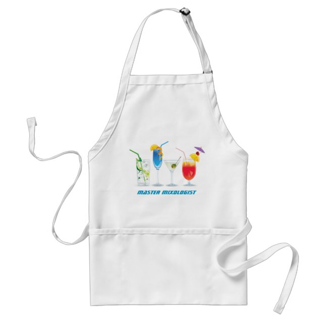 Bartender Mixologist Cocktails apron (Front)