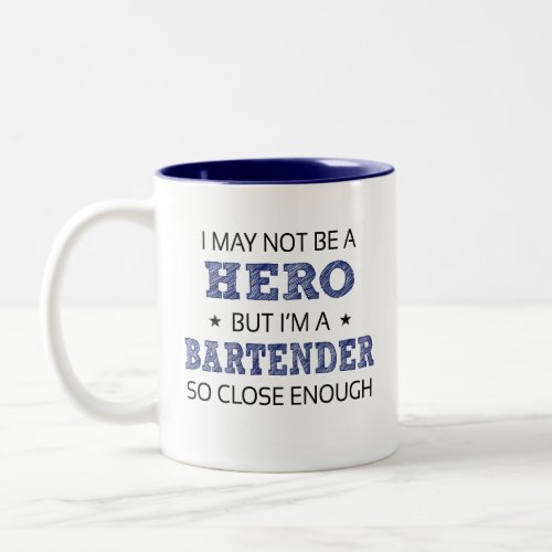 Bartender Novelty Two_Tone Coffee Mug