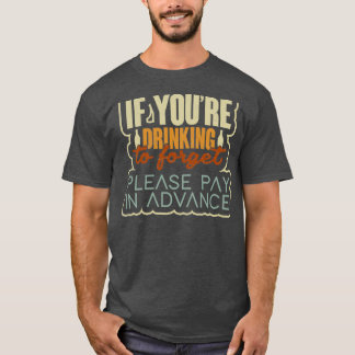 Bartender Party Cocktail Fun Pun T-Shirt