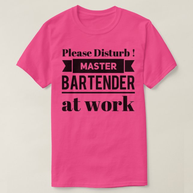 Bartender shirt Classic TShirt (Design Front)