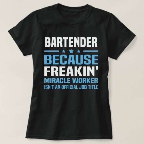 Bartender T_Shirt