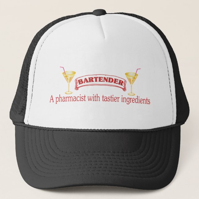 Bartender Trucker Hat (Front)