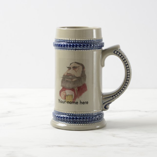 BARTENDER, Your name here Beer Stein (Right)