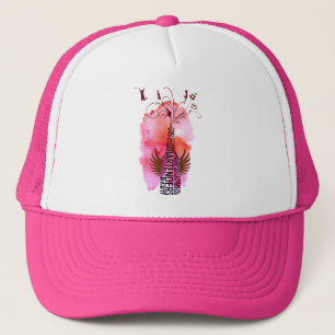 Bartenders Fuscia Trucker Hat
