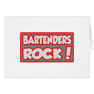 Bartenders Rock! Cards