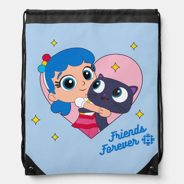 Bartleby - Friends Forever Drawstring Bag (Front)