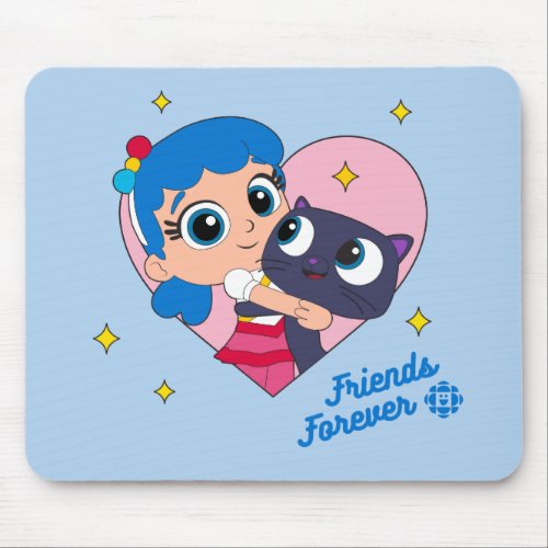 Bartleby _ Friends Forever Mouse Pad